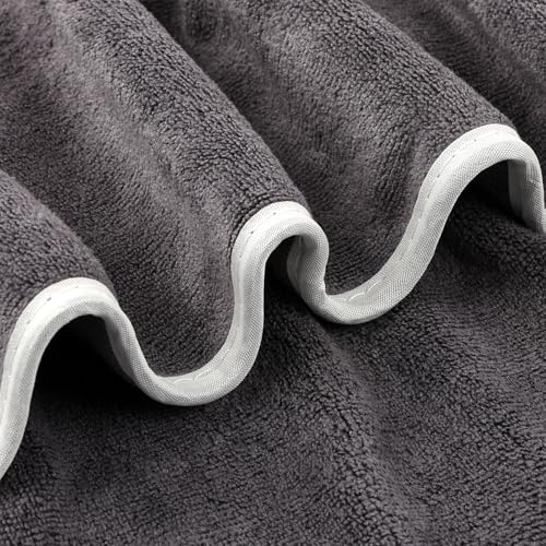 3 Pack Microfiber Gym Towels, Super Soft, Quick Drying, 14.2" x 30" | Absorbent Towel for Fitness, Yoga, Swimming, Sports, Workout, Skin-Friendly for Women Men