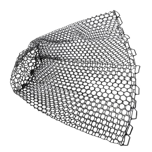 Fishing Net Replacement, 31.1in PVC Mesh Depth Fishing Landing Net with Large Object Head Design for Freshwater Saltwater