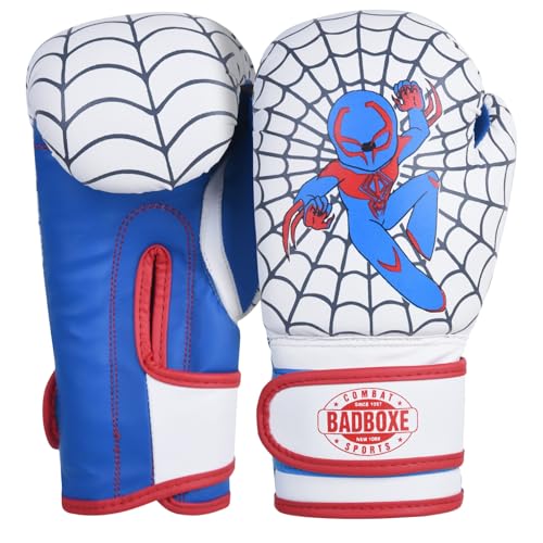 Boxing Gloves 6oz | Boxing Gloves for Kickboxing Muay Thai MMA | Bag Gloves for Punching Bag - color: White/Blue/Red