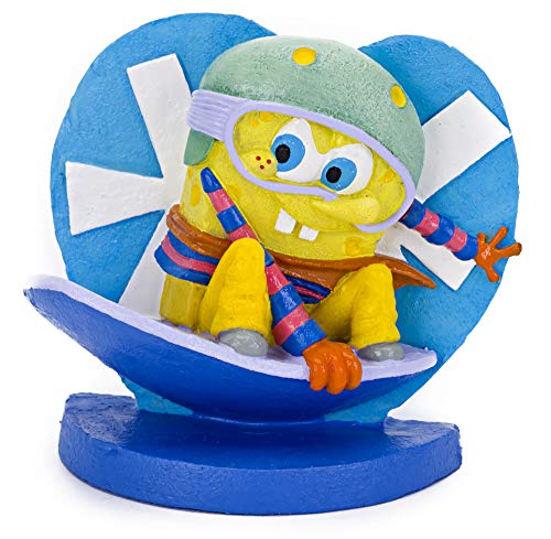 Penn-Plax Officially Licensed Spongebob Squarepants 16 Piece Gift Set for 10 Gallon Aquariums