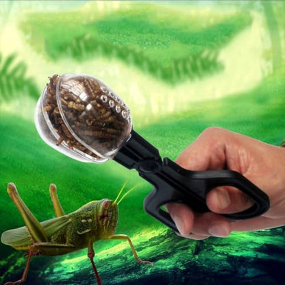 of Reptile Feeding Clamp Reptile Poop Scoop Cage Fish Tank Cleaning Tools Reptile Feeding Tool for Gecko Lizard Bearded Dragon,for Snakes Lizard Tarantulas Reptile Supplies Reptiles and Amphibians