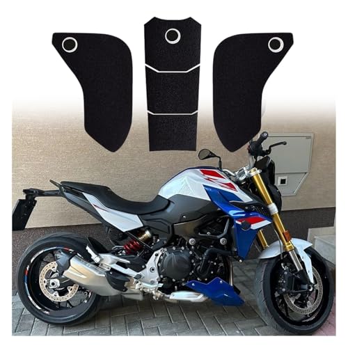 Motorcycle Tank Traction Pad for 900R F900R Accessories Motorcycle Anti Slip Sticker TPU Rubber Fuel Tank Insulation Pad Fish Bone