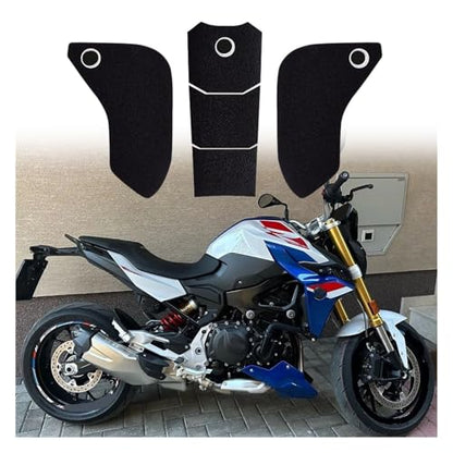 Motorcycle Tank Traction Pad for 900R F900R Accessories Motorcycle Anti Slip Sticker TPU Rubber Fuel Tank Insulation Pad Fish Bone