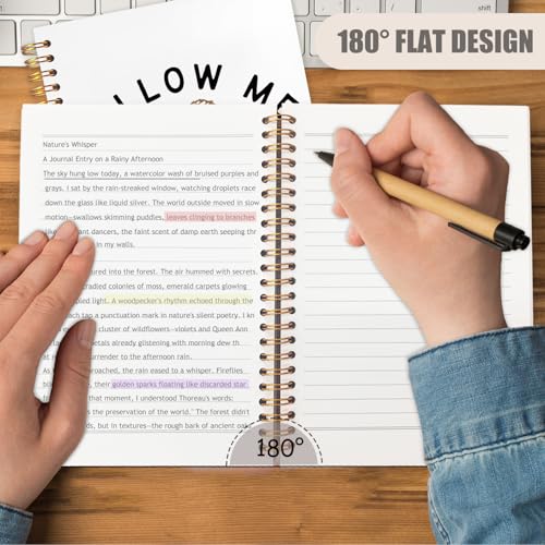 WUCHJ Yellow Retro Fish Christian Notebook,Boys Religious Notebook, Matthew 4:19 Bible Verse Journal, Yellow Religious Scripture Spiral Notebook Journal for Note Taking, Christian Faith Based Gifts for Women Men, 5.5x8.3 Inch - color: follow me white back