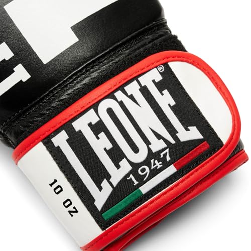 LEONE 1947, Explosion Boxing Gloves - color: black, size: 10OZ