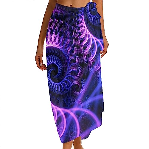 Women Swimwear Pareo Beach Cover Up Bikini Sarong Swimsuit Wrap Skirts - color: Color276