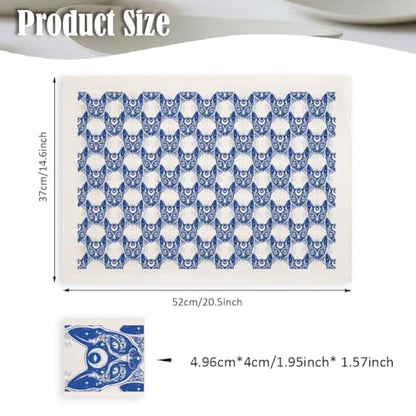 SUPERDANT 5PCS Cat Head Underglaze Paper Transfer Animals Transfer Papers for Clay Ceramic Porcelain Under Glaze Transfers for Pottery Enamel Decals Blue Underglaze Decal Handcrafted Gifts - style: Cat Head