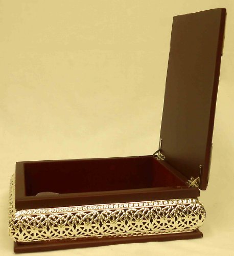 Islamic Muslim wood & resin Quran Medium Box, gift, favor Home Decorative