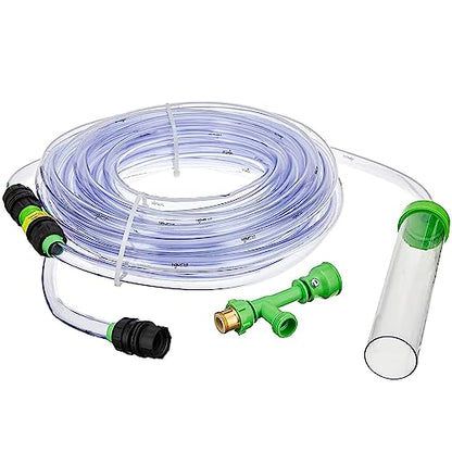 Python No Spill Clean and Fill Aquarium Maintenance System, Gravel Cleaner and Water Changer, 50 Foot