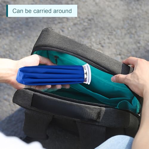 1 PCS Upgrade Ice Pack Injuries Reusable, 9in Ice Bags Hot Water for Injuries, Soothe Pain and Stay Cool, Old School Style and Traditional Ice Packs, Versatile and Easy to Carry - size: 9 Inch