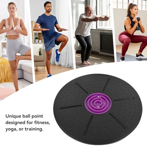 Balance Board Maze, Wobble Balance Board Balance Trainer Core Trainer Stability Disc with Maze for Core Stability, Strength Training, Flexibility