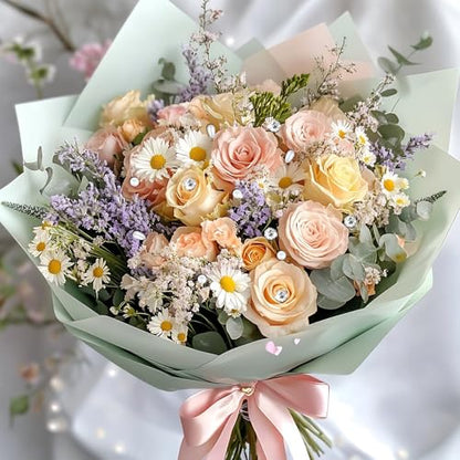 300 Pieces Bouquet Corsage Floral Pins 3 Styles Straight Boutonniere Pearl Diamond Pins Decoration for Flower, DIY Crafts, Sewing, and Wedding Bridal Accessories