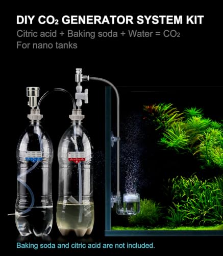 DIY CO2 kit for Aquarium with CO2 Diffuser & Needle Valve, G211 - color: G211+ CO2 Diffuser