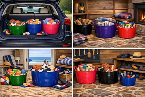Tubtrugs SP5BL Flexible Blue Extra Small 5 Liter/ 1.3 Gallon Capacity - color: Blue