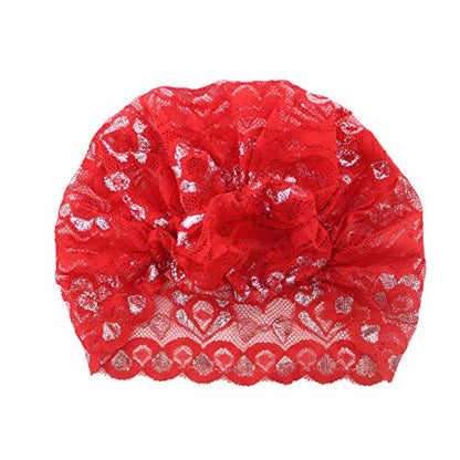 Vpang 5 Pack Womens Muslim Inner Hijab Caps Shiny Lace Head Cover Stretch Beanie Turban Hat Chemo Cap Headwrap Cover - color: Set 2