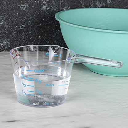 Chef Craft Select Plastic Measuring Cup, 1 Cup, Clear - size: 1 Cup