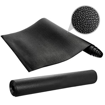 F2C 8'x3' Treadmill Mat Fitness Equipment Mat High Density High Density Floor Protector Compatible for Treadmills, Elliptical, Exercise Bikes, Stationary Cycles Peloton Bike, Indoor Spin Bike, Home Gym Mat
