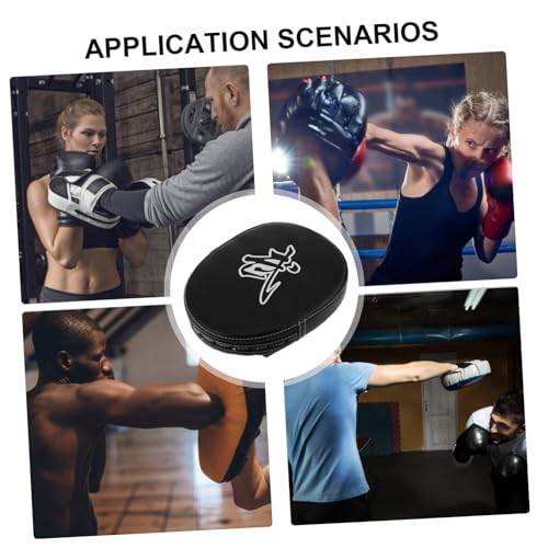 ibasenice Karate Training Equipment Curved Punching Mitt for Boxing Kickboxing Taekwondo Martial -Resistant Design for Training Levels Multi-Functional Kick Shield
