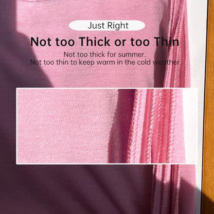 Soft Hijab Scarf for Muslim Women, 71" Long Head Wrap Shawl - color: Light Pink