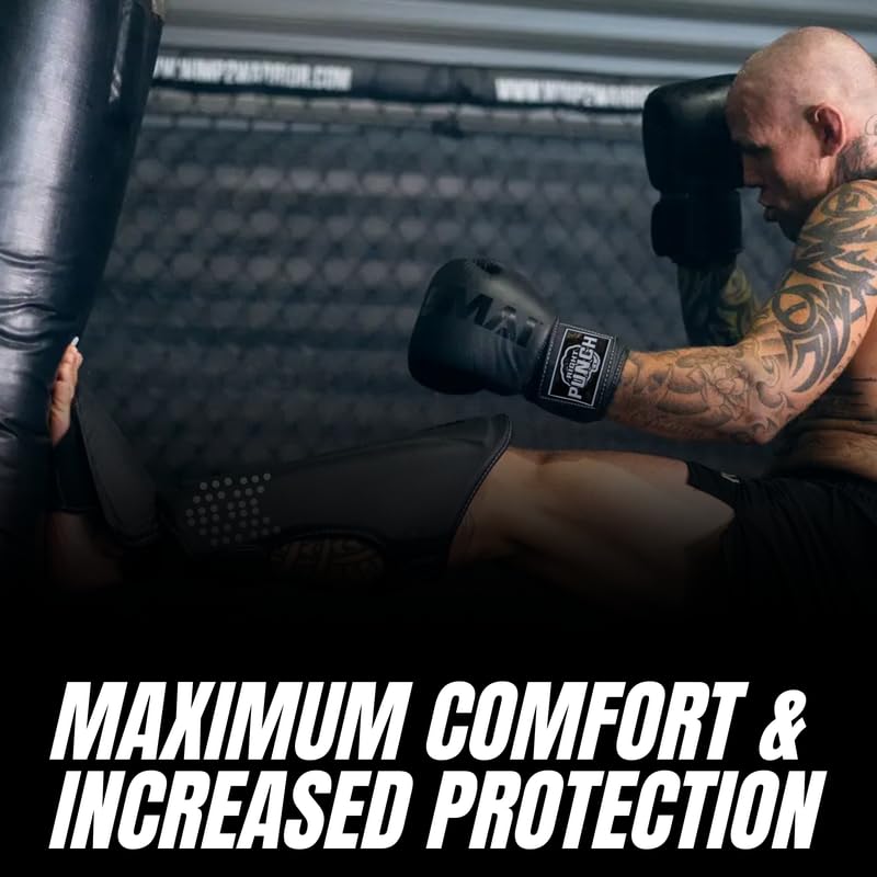 Shin Guards Kickboxing Leg Pads with Instep Protection, Muay Thai MMA Martial Arts Kicking Sparring Training Gear - color: Black & Silver, size: Medium