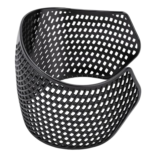 Pomya Nylon Hijab Headband For Women Anti Slip | Under Scarf Elastic Hair Grip Band For Secure Fit Black