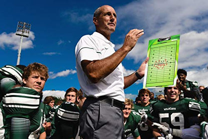 BETTERLINE Football Coaching Board Double Sided Dry Erase Clipboard Sports | American Coaches 2 Erasable Pens Sports Strategy Tool Dry Erase Coaching Board Team Practice Essential Sports Tool