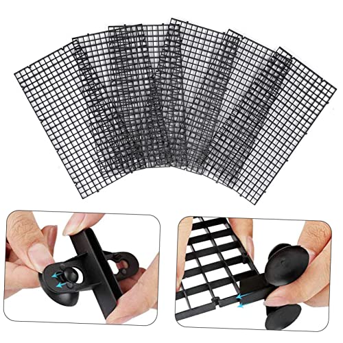 BESPORTBLE 1set Fish Tank Separator Set Aquarium Divider Cups Black Isolation Tray for Fish and Aggressive Separation