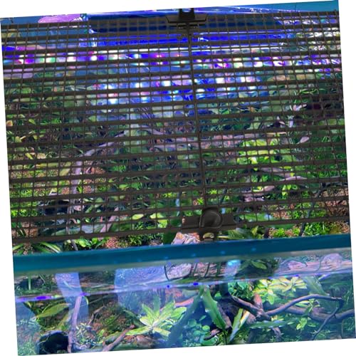 COLLBATH Aquarium Grid Divider Tray Fish Tank Escape Board Isolation Net Separator for Betta Crate Divider Mesh Grate