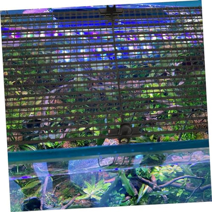 COLLBATH Aquarium Grid Divider Tray Fish Tank Escape Board Isolation Net Separator for Betta Crate Divider Mesh Grate
