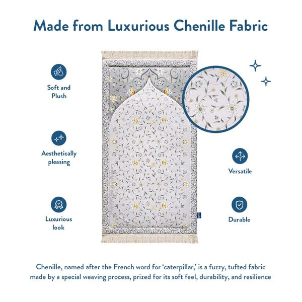 Premium Prayer Mats Collection (Yellow Louts)
