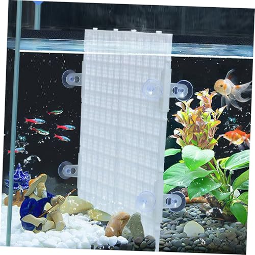 SUPVOX 1set Fish Tank Isolation Plates Tank Divider and Aquarium Isolation Board for Fish Separation and Reusable Mesh Panel Support Legs