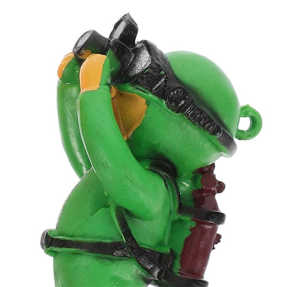 Happyyami Floating Diver Figurines for Aquarium Decor with Movable Joints Stable Buoyancy Mini Scuba Diver Toy Fish Tank Accessories for Home Aquarium