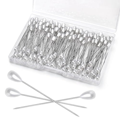 150 Pcs Corsage Pins, Boutonniere Pins Pearl Pin - size: 150pcs