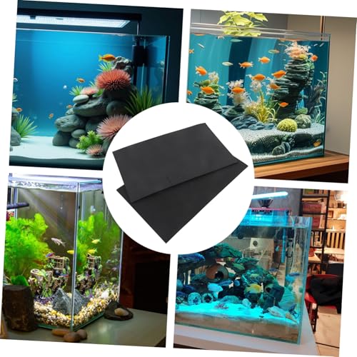 Hemoton 2pcs Aquarium Matting Pad Non Slip Shockproof Cushion for Fish Tank Stability Leveling Mat for Aquatic Pets Lightweight Support for Easy Maintenance