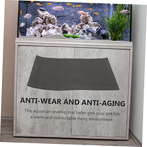TOYANDONA Thickened Fish Tank Mat Non-Skid and Shockproof Aquarium Base Pad Bottom Mat for Fish Tanks for Leveling and Insulation
