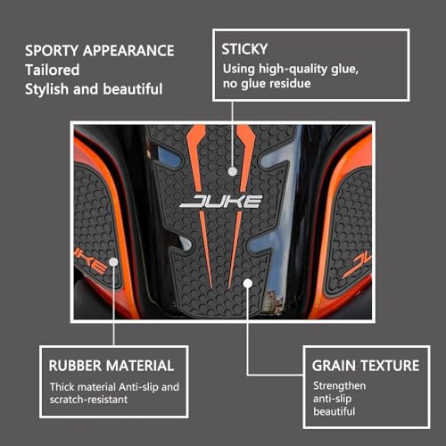 for Duke 390 Duke 250 Duke 390 250 2018-2026 2022 2021 Motorcycle Accessories Fuel Tank Protective Sticker Knee Anti-Slip Sticker Fuel Tank Traction Pad Side Air Cushion Knee Pad