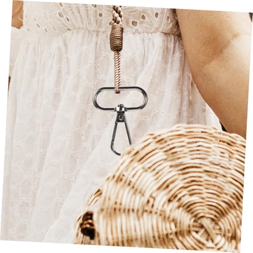 Lurrose Alloy Lobster Clasp Swivel Buckle Set DIY Jewelry Making Keychain Bag Making DIY Keychain Clasp