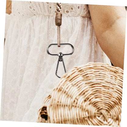 Lurrose Alloy Lobster Clasp Swivel Buckle Set DIY Jewelry Making Keychain Bag Making DIY Keychain Clasp