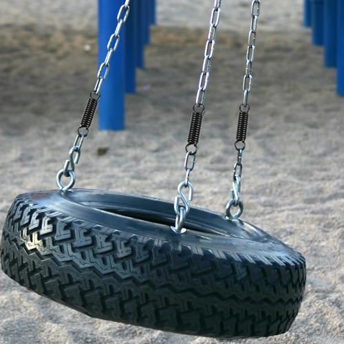 YARNOW Heavy Duty Swing Chair Spring Set 1 Set of Metal Swing Spring Kit Hanging Rings for Porch Hammock Chairs and Punching Bags