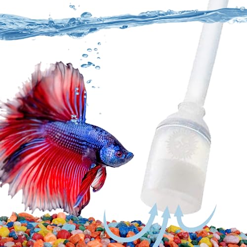SunGrow Aquarium Fish Tank Gravel Cleaner Vacuum, Siphon Pump Aquarium Water Changer, Tank Cleaner, Syphon Cleaning and Water Changing Tools Kit with Priming Bulb, Aquarium Supplies, 65-inches - color: Blue
