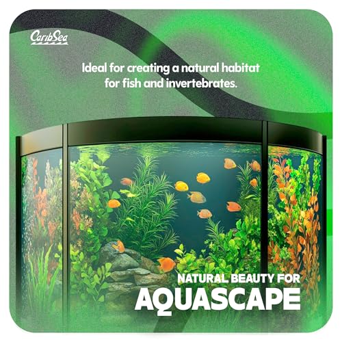 Carib Sea Super Natural Moonlight Sand for Aquarium – 5 lb Each – Ideal for Freshwater Aquaria – Perfect for Discus, Tetras, Angelfish, and More – (Pack of 2) - size: 5lb (Pack of 2)