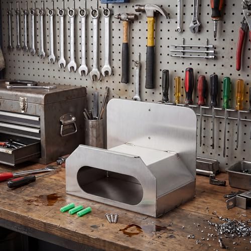 Zonon 1 Pack Aluminum Air Hose Hanger Wall-Mount Air Hose Storage Organizer Holder with Pre-drilled Hole and Screws for Race Trailer, Garage, Shop, Enclosed Trailer