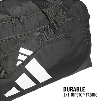 adidas Defender 5 Duffel Bag for Sports, Gym and Travel, Black, OSFA - color: Black, style: Large (100l)
