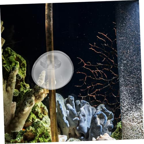 BESPORTBLE 40Pcs Aquarium Suction Cup Clips with Soft Buckle Design for Secure Oxygen Tubing Durable Air Hose Holders for Fish Tank Maintenance Compact and Lightweight Clips for Easy