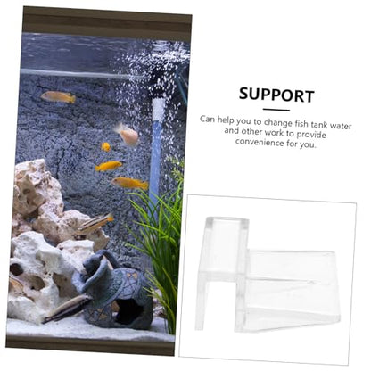 VANZACK Aquarium Plastic Clips Glass Cover 4pcs Strong Support Holders for Tank 8mm Size Easy Installation Compact Design