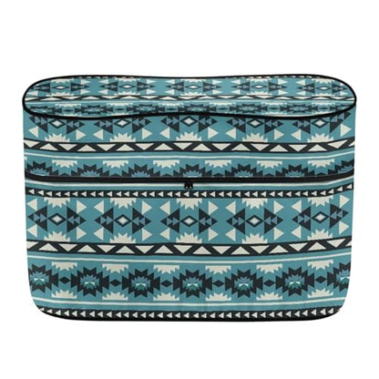 Blue Aztec Camper Propane Tank Cover Waterproof Propane Gas Tank Cover Fits 20LB Dual Propane Tanks All Weather Protection - color: Blue Aztec, size: S 20LB
