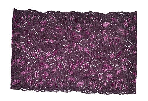 Zaffron Women's Lace Under Hijab Headband Purple - color: Purple
