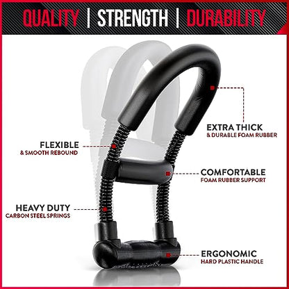 Wrist Strengthener - Adjustable Wrist Exerciser Strengthener, Enhance Your Grip with Wrist and Forearm Strengthener, Wrist Trainer Designed for Anyone Seeking to Improve their Grip Strength