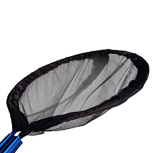 Heavy Duty 24 Inch Diameter Koi Pond Fish Pan Net System | Telescopic Pole, Round Koi Pan Net System, Telescoping Handle, For Koi Pond Professionals