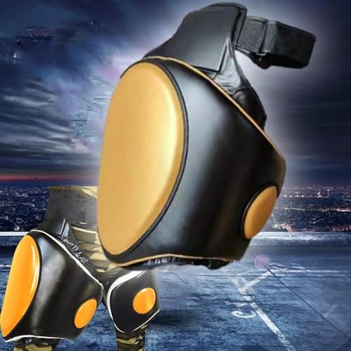 Colaxi Kick Boxing Thigh Pad,Kicking Striking Body Pad,Kickboxing Muay Thai Kickboxing Women Men Workout,Boxing Training Foot Target - color: right black